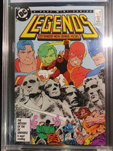 Load image into Gallery viewer, Legends #3 DC 1987 CBCS 9.8 Serial #16-340FEA5-032
