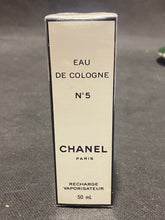 Load image into Gallery viewer, Vintage Chanel no 5 Eau De Cologne Spray Refill 50ml
