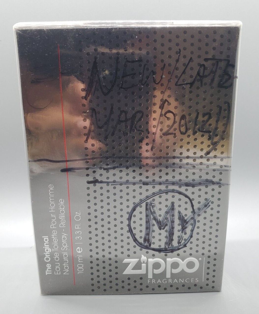 Sealed Eau de Toilette Zippo Fragrances 100ML 3.3OZ