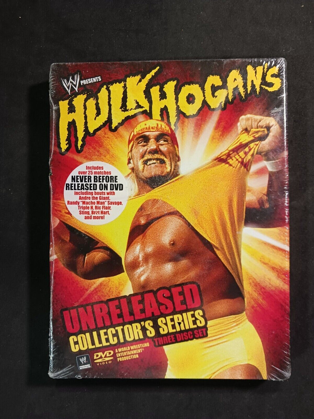 NEW & SEALED 2-PACK Hulk Hogan THE ULTIMATE ANTHOLOGY & UNRELEASED COLLECTOR’S