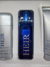 Load image into Gallery viewer, Heir by Paris Hilton for Men 4 Piece set, 2 Spray, 1 Hair &amp; Body Wash, Deodorant
