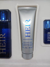 Load image into Gallery viewer, Heir by Paris Hilton for Men 4 Piece set, 2 Spray, 1 Hair &amp; Body Wash, Deodorant
