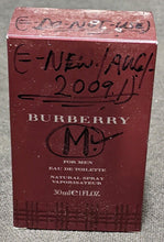 Load image into Gallery viewer, 2009 BURBERRY For Men - Ear De Toilette - 30 mL - 1 Fl. Oz - Red Box - 3/4 Full
