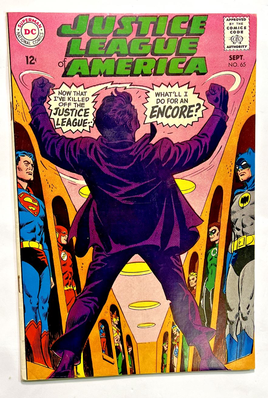 1968 Justice League of America # 65, DC, F 5.0