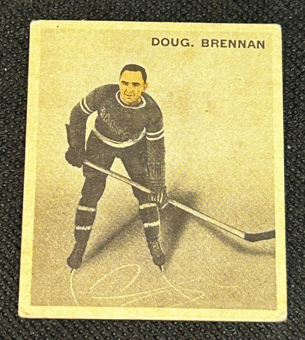 1933 Ice Kings #45 Doug Brennan ENG/FR Back VG