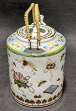 Load image into Gallery viewer, Vintage China Tea Pot - Hand Painted - Wrapped Handles - Made in China
