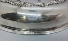 Load image into Gallery viewer, Antique Silver Plated Rideau Plate Entree Dish &amp; Cover
