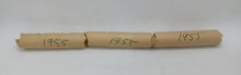 Load image into Gallery viewer, 1955 Canadian Pennies (50 coins per roll) 3 rolls
