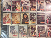 Load image into Gallery viewer, 1975 Planet of the Apes Trading Cards Lot of 60 Ex to NR-MT Condition
