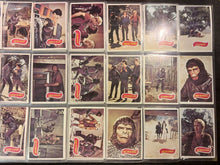 Load image into Gallery viewer, 1975 Planet of the Apes Trading Cards Lot of 60 Ex to NR-MT Condition
