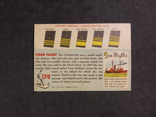 Load image into Gallery viewer, 1955 Topps Rails &amp; Sails Steam Packet #170 Short Print
