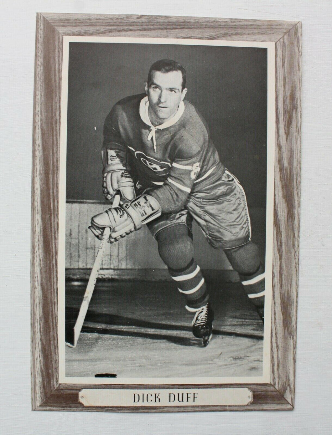 1963-1967 Group III Dick Duff Montreal Canadiens Beehive Photo