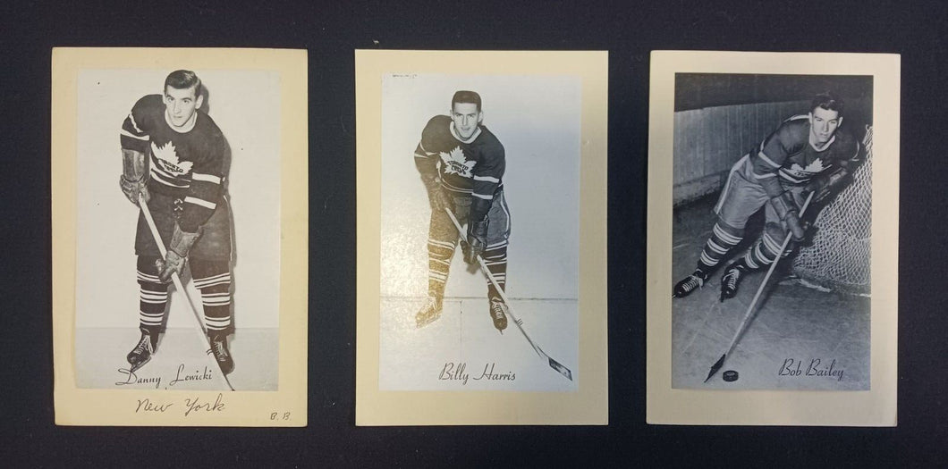 1944-1963 Group II Beehive Photos Toronto Maple Leafs x 3 Lots A