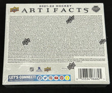 Load image into Gallery viewer, 2021-22 Hockey Artifacts Hobby Upper Deck 4 cards pack / 8 Packs Box SEALED
