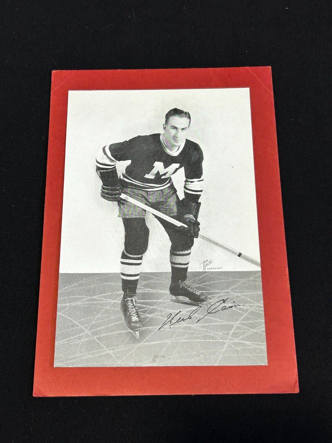 1933-43 Montreal Maroons Beehive Jimmy Ward/Herb Cain Group 1