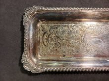 Load image into Gallery viewer, Silver Mount Tray Mini Small 10&quot; x 3 3/4&quot; (SM) Made in England
