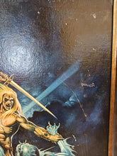 Load image into Gallery viewer, 1970&#39;s Sword Sorcery Book Oil Painting, Cover by Neal Addams &amp; Greg Theakston
