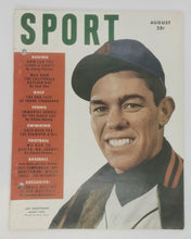 Load image into Gallery viewer, 1950 August Sport Magazine Art Houtteman On Cover
