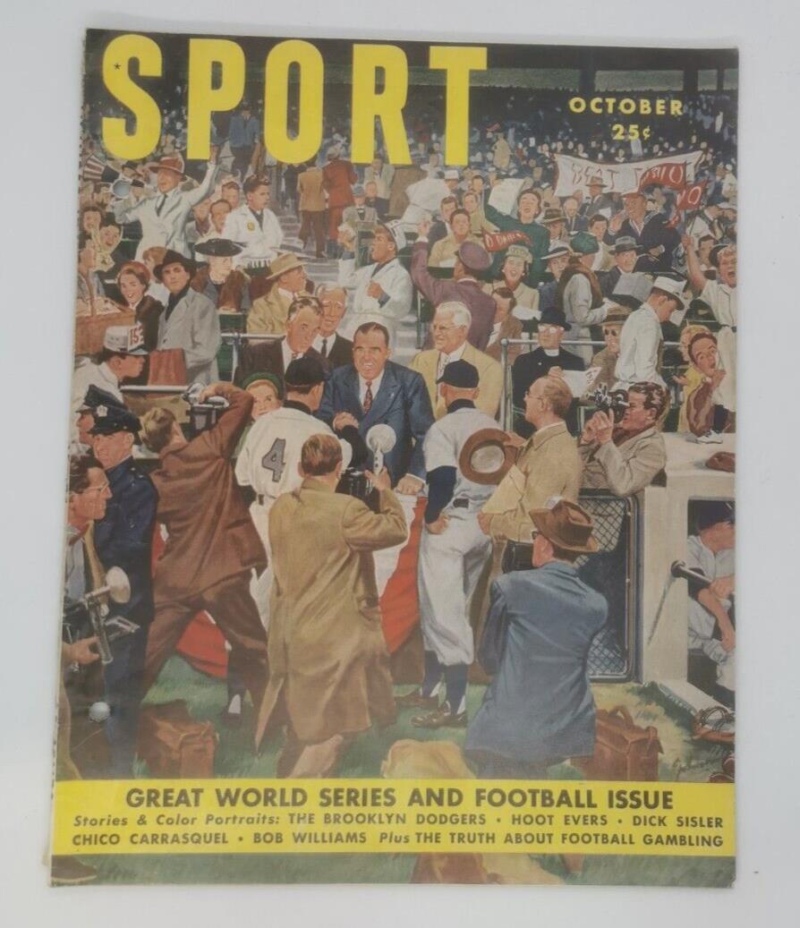 1950 October Sport Magazine Great World Series And Football Issue