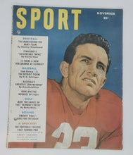 Load image into Gallery viewer, 1950 November Sport Magazine Harry Agganis On Cover
