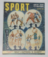 Load image into Gallery viewer, 1951 March Sport Magazine &quot;What&#39;s Happening To Hockey?&quot; Issue
