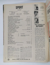 Load image into Gallery viewer, 1960 December Sport Magazine Johnny Unitas On Cover
