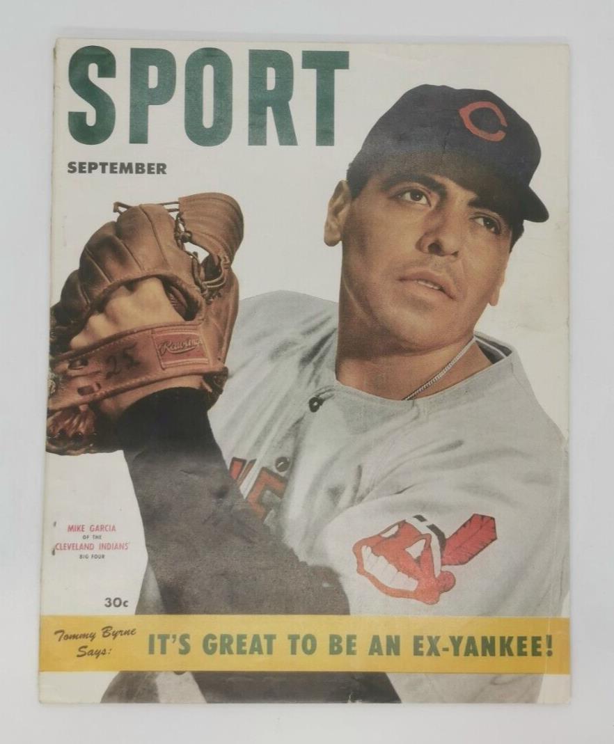 1952 September Sport Magazine Mike Garcia On Cover