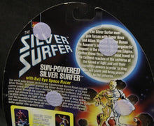 Load image into Gallery viewer, 1998 Toy Biz Sun-Powered Silver Surfer Cosmic Power Space Racers Series 3, MOC
