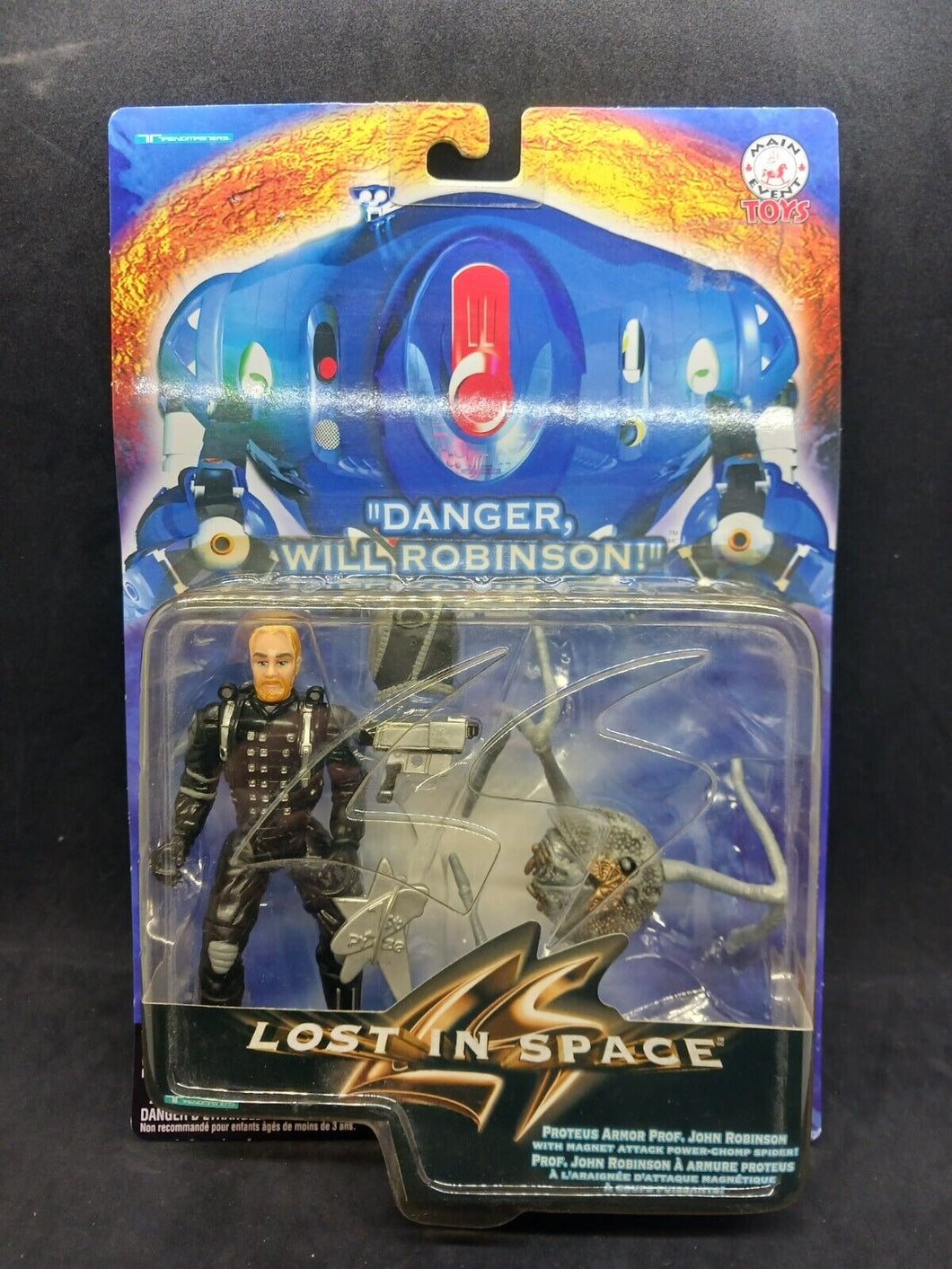 Lost In Space Proteus Armor Prof. John Robinson (1997 Main Event Toys) CDN Var