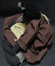 Load image into Gallery viewer, Vintage 1980&#39;s African American Rag Doll
