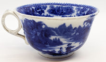 Load image into Gallery viewer, Vintage Flow Blue Cup &amp; Saucer Set
