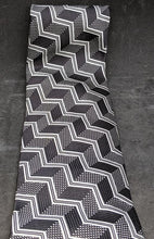 Load image into Gallery viewer, Black &amp; White Versace Silk Necktie
