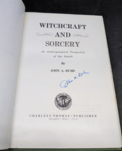 Load image into Gallery viewer, Witchcraft &amp; Sorcery – John A. Rush – Signed Book – First Edition
