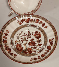 Load image into Gallery viewer, Spode Copeland - Indian Tree, Orange Rust -Tea Cup &amp; Saucer
