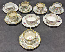 Load image into Gallery viewer, Mixed Lot of 8 Demitasse Cups &amp; Saucers - As Found
