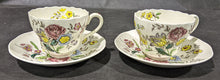 Load image into Gallery viewer, 2 COPELAND SPODE - Gainsborough - Tea Cup &amp; Saucers - Old Mark
