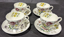 Load image into Gallery viewer, 4 COPELAND SPODE - Gainsborough - Tea Cup &amp; Saucers - Old Mark
