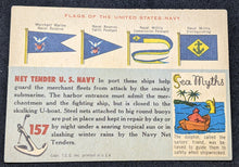 Load image into Gallery viewer, 1955 Topps Rails &amp; Sails, Net Tender Card # 157, Short Print
