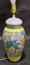 Load image into Gallery viewer, Signed Italy - Pottery Table Lamp - Fratelli Fanciullacci
