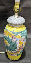 Load image into Gallery viewer, Signed Italy - Pottery Table Lamp - Fratelli Fanciullacci
