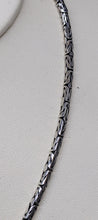 Load image into Gallery viewer, Sterling Silver Rounded Link Chain - Shepherds Hook Clasp - 18&quot;
