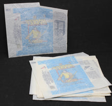 Load image into Gallery viewer, 1982 O-Pee-Chee Hockey Cards Wax Pack Wrapper Lot - Rips &amp; Tears
