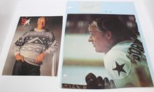 Load image into Gallery viewer, Gordie Howe Signed / Autographed Cut &amp; Photo Lot
