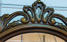 Load image into Gallery viewer, Beautifully Carved / Sculpted Mahogany Rim Mirror
