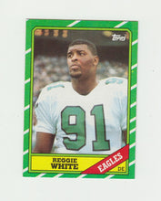 Load image into Gallery viewer, 1986 Topps Reggie White Rookie Card
