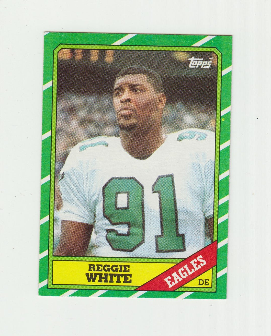 1986 Topps Reggie White Rookie Card