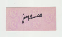 Load image into Gallery viewer, 1963 Dick Tiger vs. Joe Giardello Press Pass Autographed on Back by Giardello
